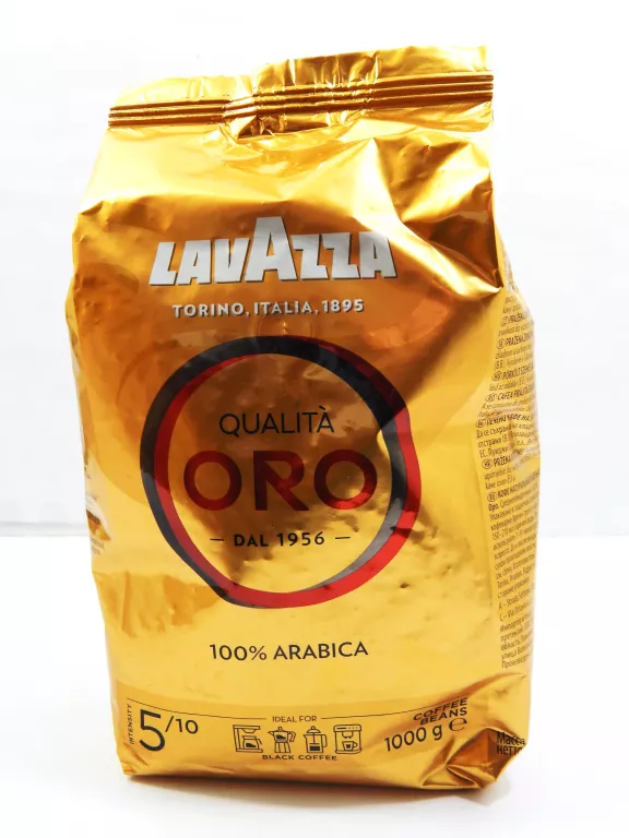 KAWA ZIARNISTA ARABICA LAVAZZA QUALITA ORO 1000 G