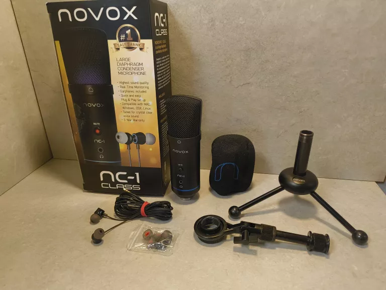 MIKROFON POJEMNOŚCIOWY NOVOX NC-1