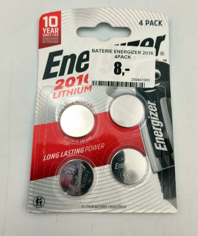 BATERIE ENERGIZER 2016 LITHIUM