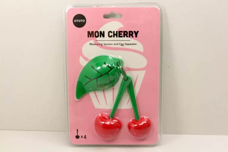 WIŚNIOWE OTOTO MON CHERRY MEASURING SPOONS & EGG SEPARATOR