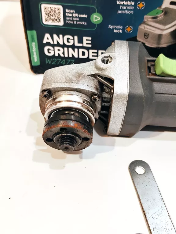 SZLIFIERKA WUBER ANGLE GRINDER W27477 KOMPLET