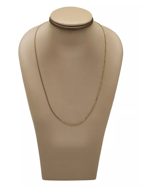ZŁOTY ŁAŃCUSZEK 1,35G 585 58CM