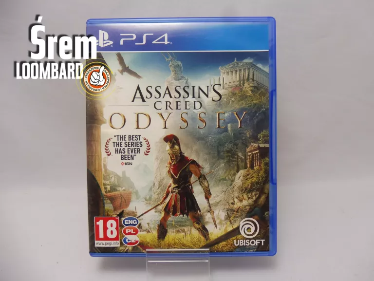 GRA ASSASSIN'S CREED ODYSSEY NA PS4, BDB STAN!