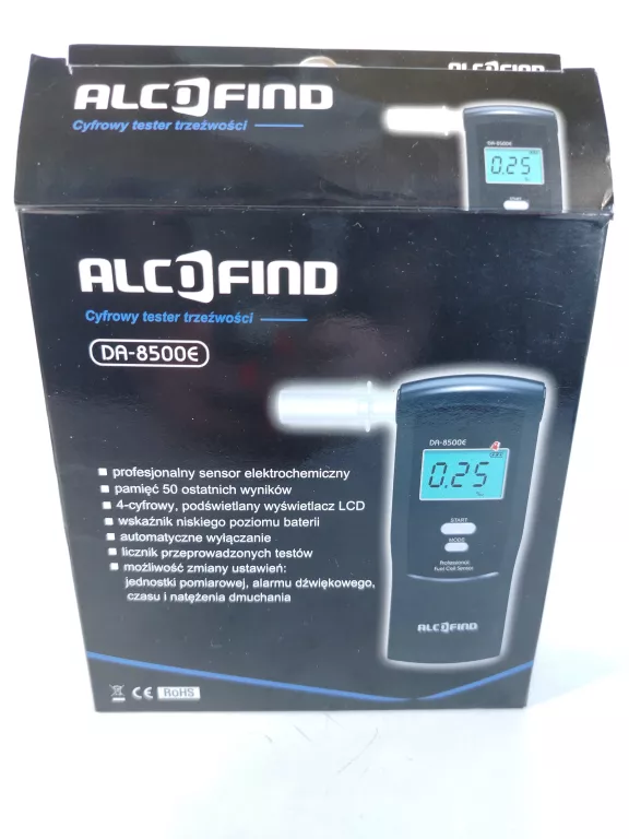 ALKOMAT ELEKTROCHEMICZNY DA 8500E 5902596153229
