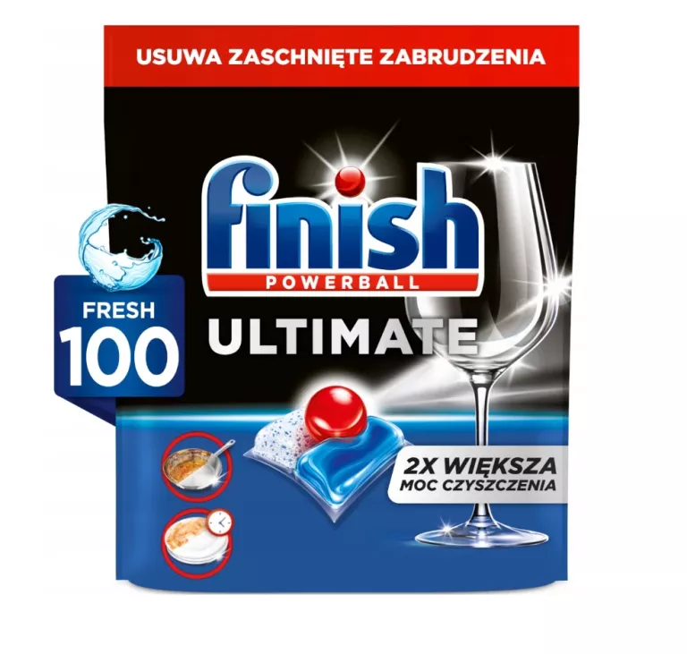 FINISH KAPSUŁKI DO ZMYWARKI ULTIMATE ALL IN ONE 100 SZTUK