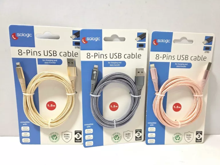 KABEL USB LIGHTNING SOLOGIC