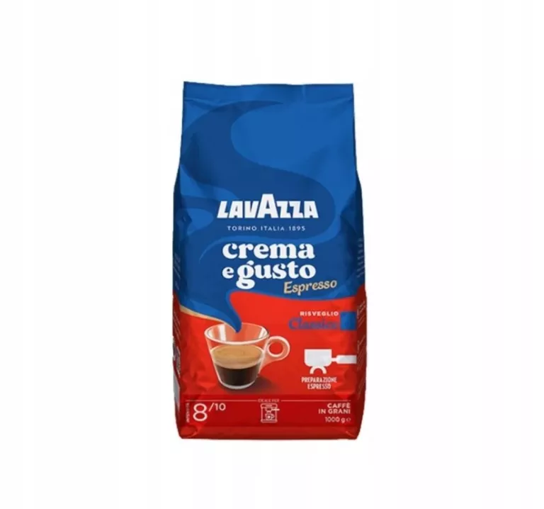 KAWA ZIARNISTA CREMA E GUSTO CLASSICO 1KG - LAVAZZA ESPRESSO