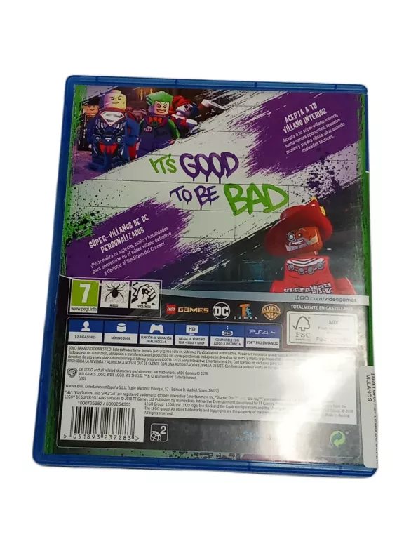 GRA PS4 LEGO DC SUPER VILLANOS