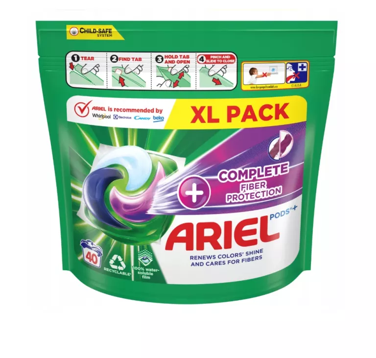 ARIEL ALL-IN-1 PODS KAPSUŁKI Z PŁYNEM DO PRANIA, 40PRAŃ