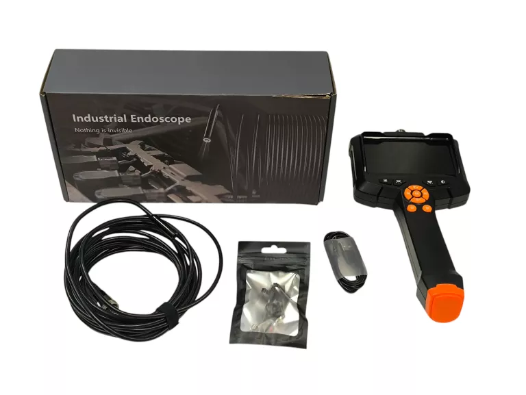 ENDOSKOP KAMERA INSPEKCYJNA WARSZTATOWA 5M FULL HD LCD DO RUR SILNIKA LED