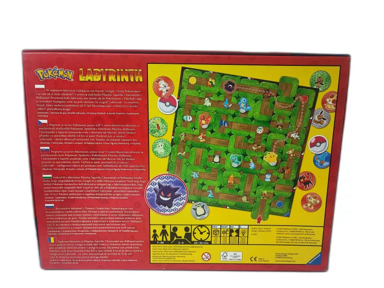 GRA PLANSZOWA RAVENSBURGER POKEMON LABIRYNT