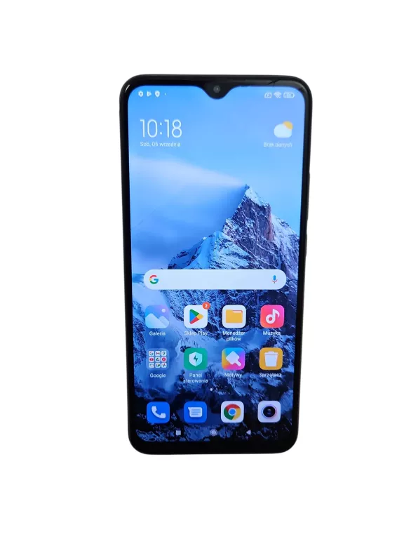 TELEFON XIAOMI REDMI 9 4/64GB PĘKNIĘTY WYŚWIETLACZ