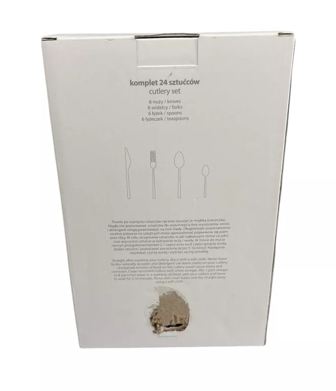 ZESTAW SZTUĆCÓW HOME&YOU CUTLERY SET 24SZTUKI