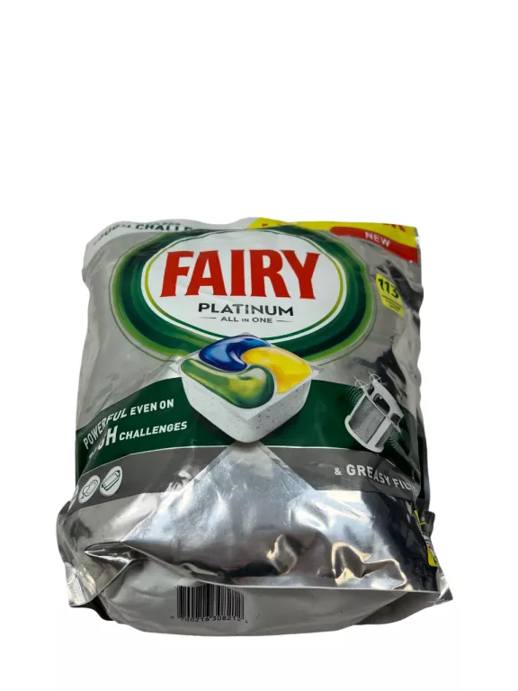 FAIRY PLATINUM ALL IN ONE KAPSUŁKI DO ZMYWARKI CYTRYNA, 113 TABLETEK