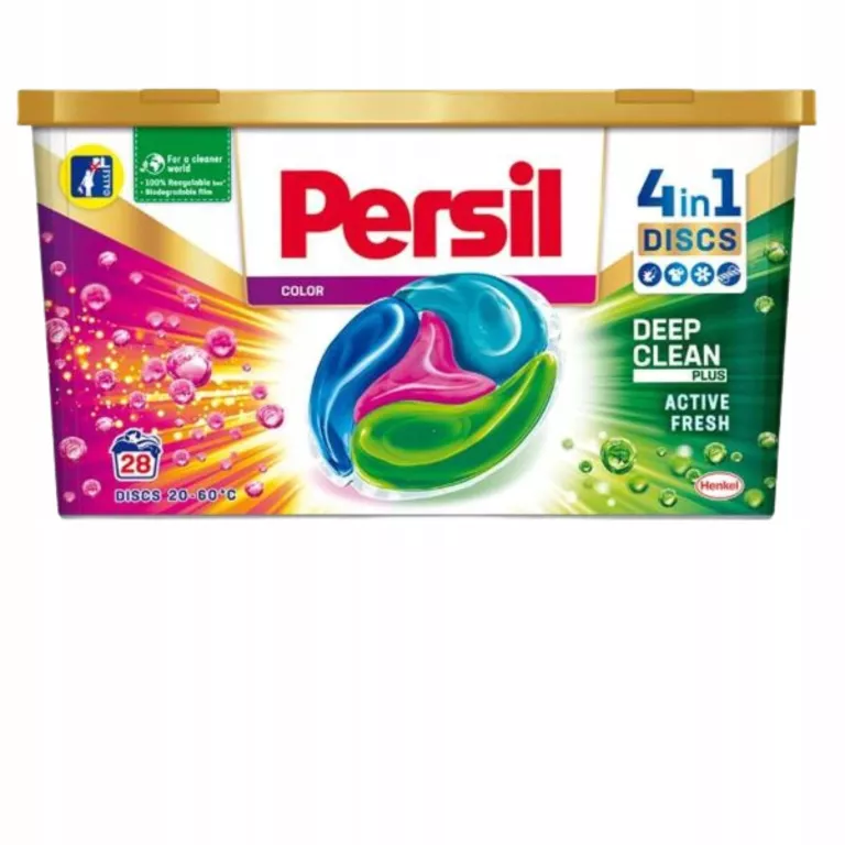 KAPSUŁKI DO PRANIA PERSIL DISCS COLOR 700 G 28 PRAŃ