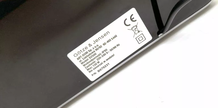 ZGRZEWARKA PRÓŻNIOWA GÖTZE & JENSEN SV500 AUTOMATYCZNA