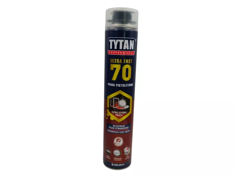 TYTAN PIANKA MONTAŻOWA ULTRA FAST 70L PIANA PISTOLETOWA SZYBKO SCHNĄCA 870