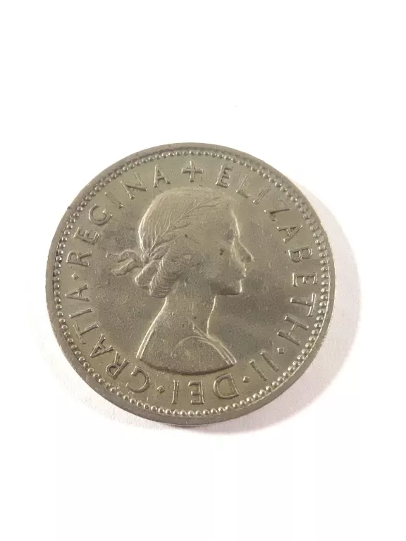 MONETA 2 SZYLINGI 1963 ELŻBIETA II