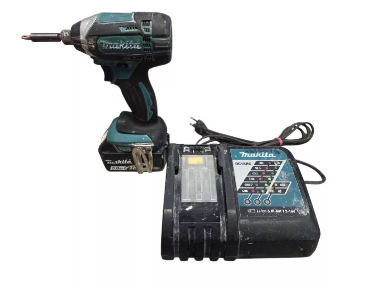 ZAKRĘTARKA MAKITA DTD152 + ŁADOWARKA + AKUMULATOR 5,0 AH