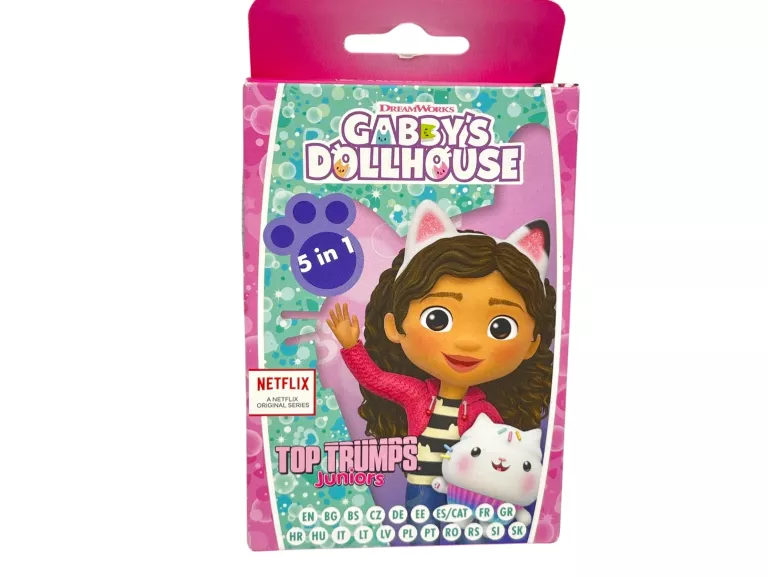 TOP TRUMPS JUNIOR KARTY KOCI DOMEK GABI