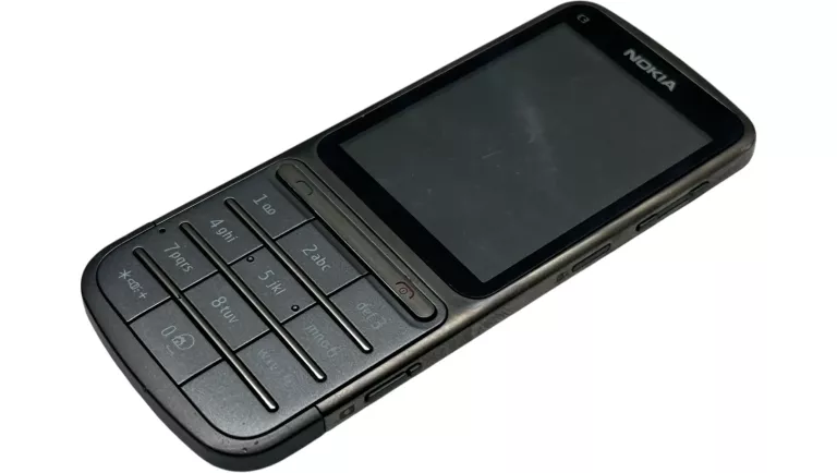 TELEFON KOMÓRKOWY NOKIA C3 64 MB / 64 MB 2G SZARY SIMLOCK ORANGE