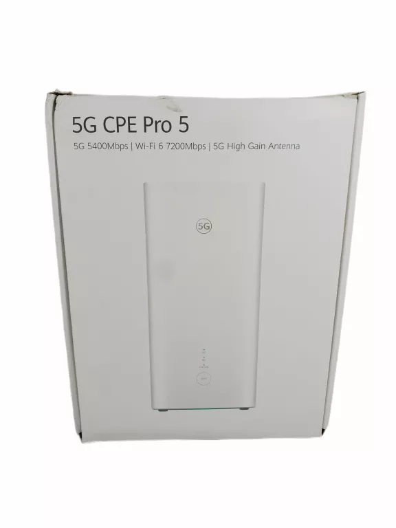 ROUTER HUAWEI CPE PRO 5 STACJONARNY 5G NA KARTĘ SIM WIFI 5.4GB/S PORT 2.5G