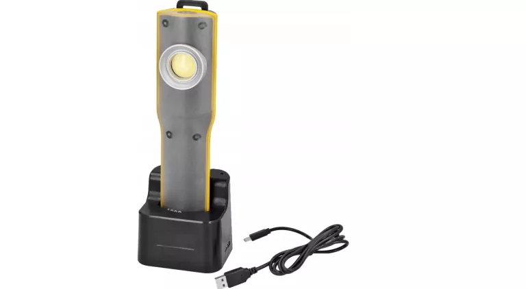 LAMPA ROBOCZA LED Z ŁADOWARKĄ 1300 LM 6500 K / 10 W IP54