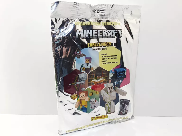 PANINI MINECRAFT ZESTAW STARTOWY 01543 15430 PANINI