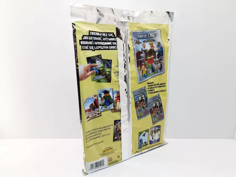 PANINI MINECRAFT ZESTAW STARTOWY 01543 15430 PANINI