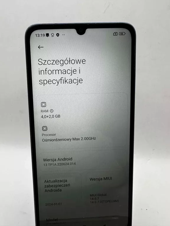 TELEFON XIAOMI REDMI 13 C 4/128 GB