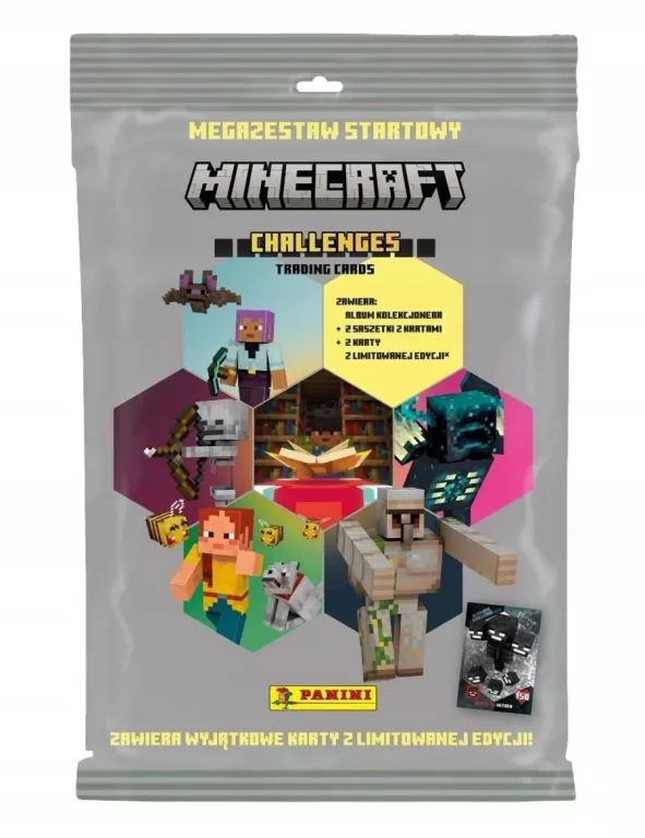 PANINI MINECRAFT ZESTAW STARTOWY