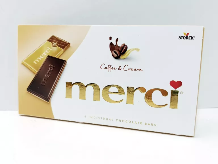 STORCK MERCI CZEKOLADA ŚMIETANKOWA KAWA Z MLEKIEM