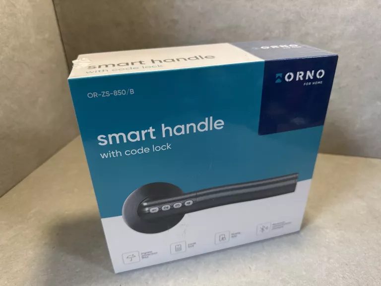 MIRATIC ZAMEK DO DRZWI Z OTWIERANIEM ZA POMOCĄ PIN LUB SMART IP44 (CZARNA)