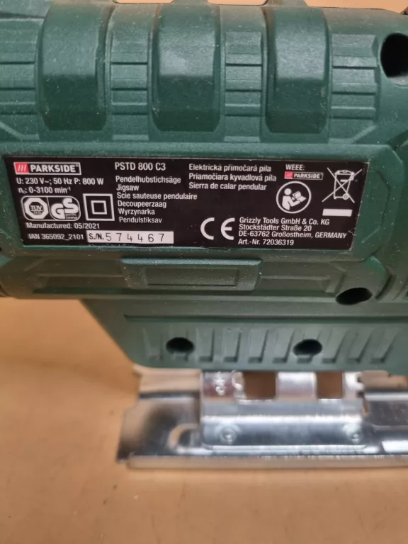 WYRZYNARKA PARKSIDE PSTD 800 C3