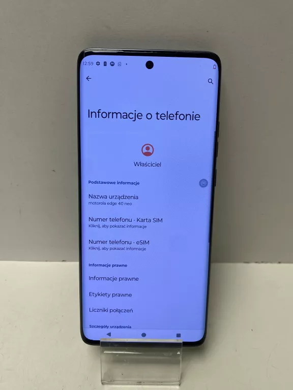 TELEFON MOTOROLA 40 NEO 12/256GB