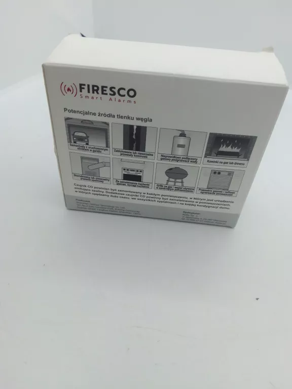 FIRESCO CZUJNIK TLENKU WĘGLA WERSJA WIFI