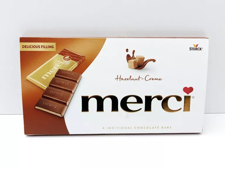 CZEKOLADA MERCI NUGAT NUGATOWA ORZECH