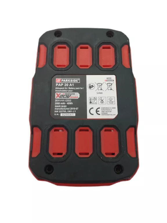 AKUMULATOR PARKSIDE PAP 20 A1