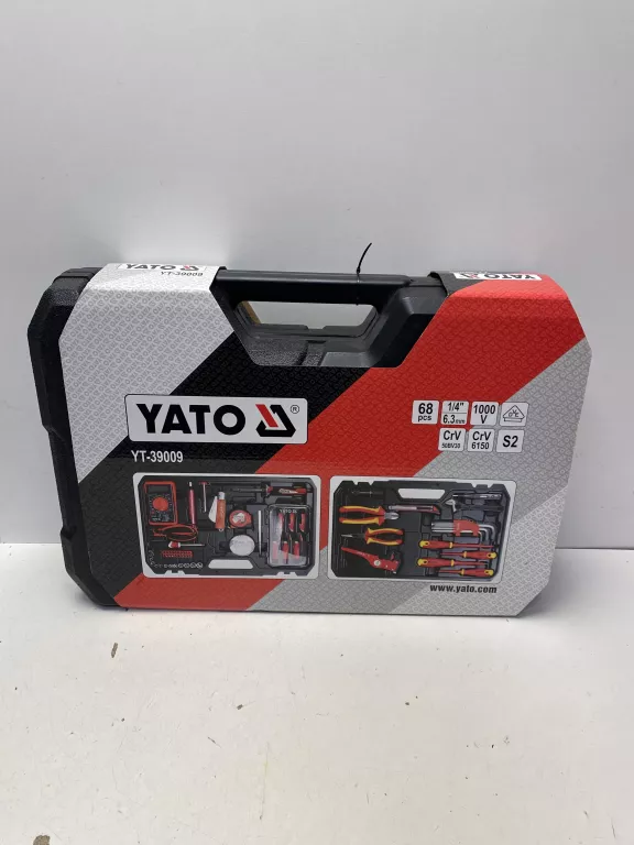 ZESTAW NARZĘDZI DLA ELEKTRYKÓW YATO YT-39009