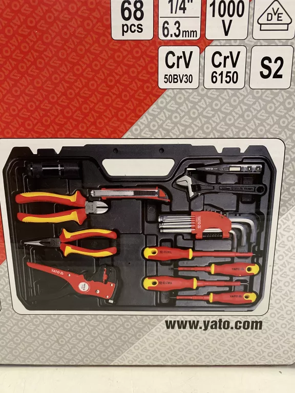ZESTAW NARZĘDZI DLA ELEKTRYKÓW YATO YT-39009