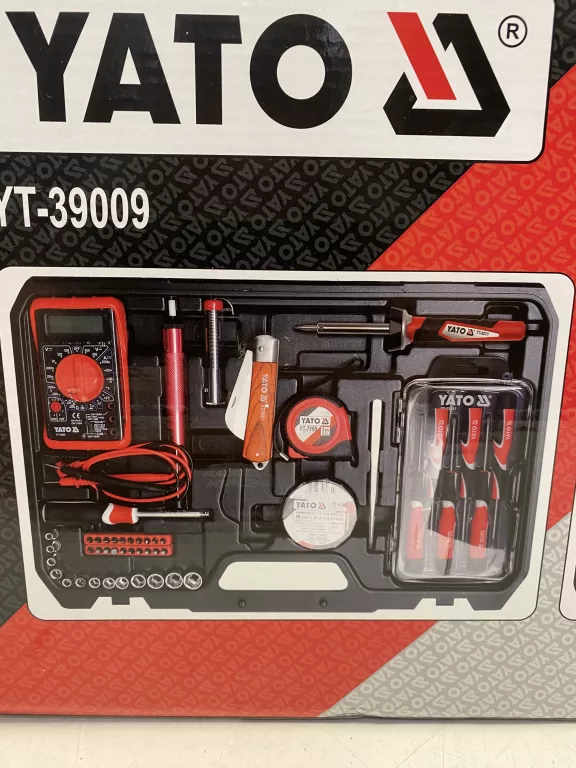 ZESTAW NARZĘDZI DLA ELEKTRYKÓW YATO YT-39009