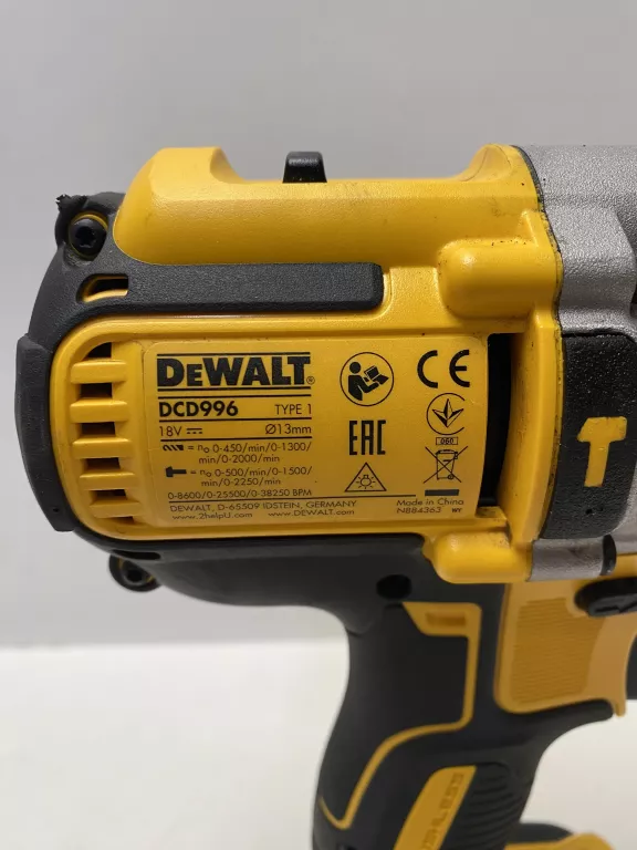 WKRĘTARKA DEWALT DCD996 / AKU
