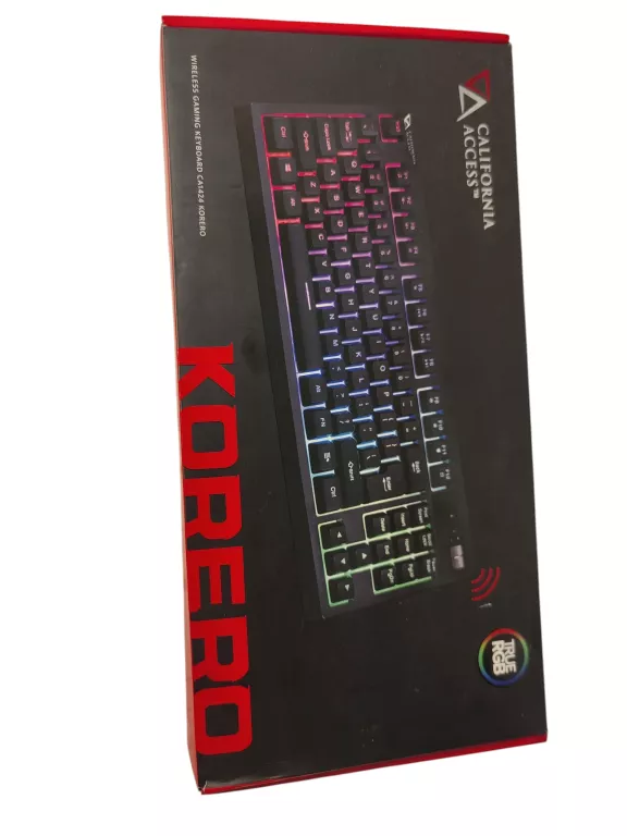 GAMINGOWA KLAWIATURA MEMBRANOWA CA1424 CALIFORNIA ACCESS KORERO TKL RGB