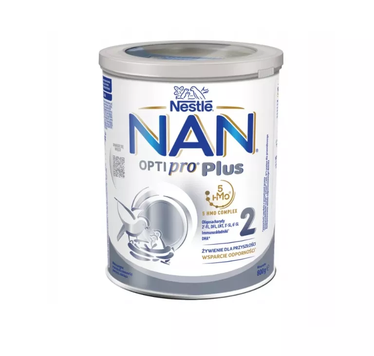 MLEKO NASTĘPNE NAN OPTIPRO PLUS 2 5HMO DLA NIEMOWLĄT OD 6 MIESIĄCA 800G