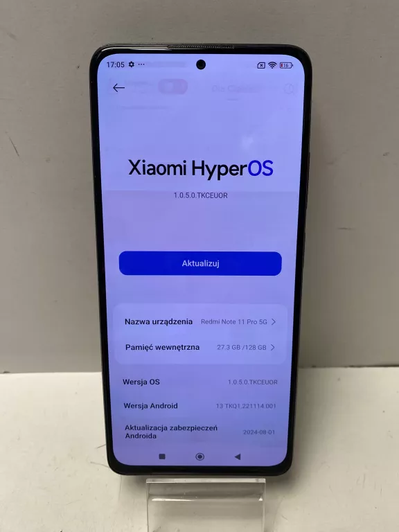 TELEFON XIAOMI REDMI NOTE 11 PRO 6/128GB OPIS