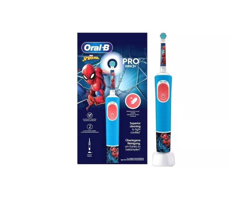 SZCZOTECZKA ROTACYJNA ORAL-B VITALITY PRO KIDS D103 SPIDERMAN