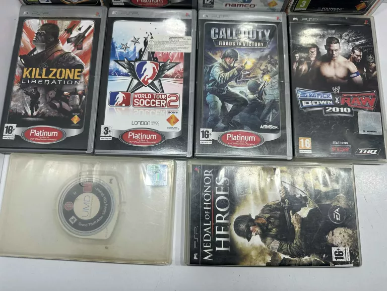 GRY NA PSP 10SZT