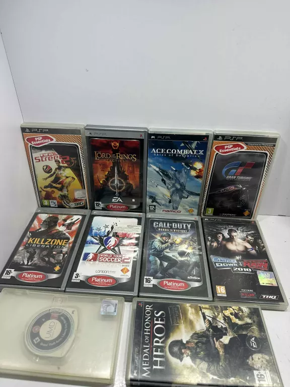GRY NA PSP 10SZT