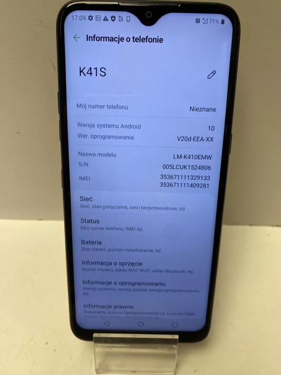 TELEFON LG K41S 3/32GB