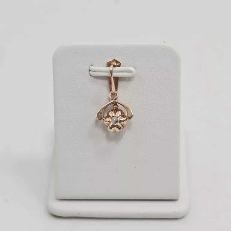 ZŁOTA ZAWIESZKA CYRKONIA P585 1,02G